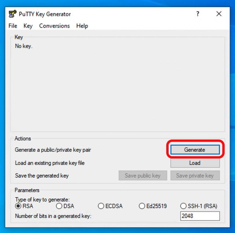 Generating SSH Keys On Windows With PuTTYgen : Bart Busschots